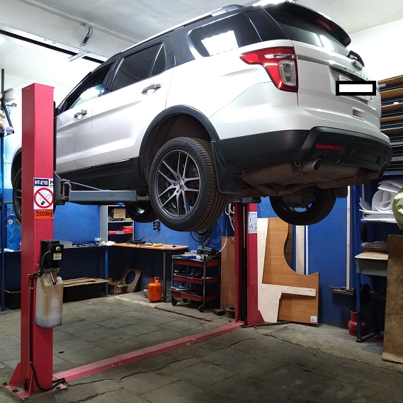 Ford Explorer ремонт заднего контура
